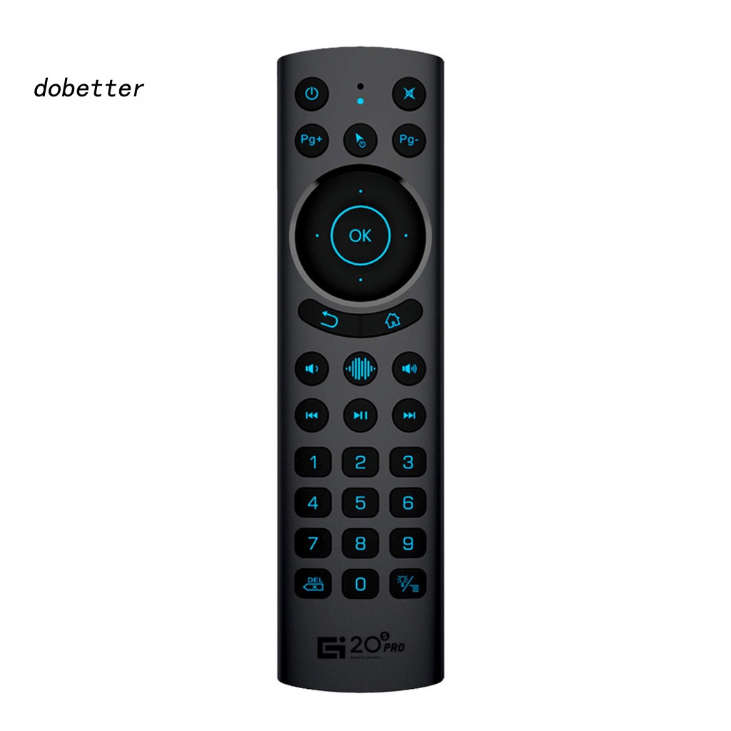 1 Bộ Điều Khiển Từ Xa Bằng Giọng Nói ABS Hai Chế Độ Có Đèn Nền LED