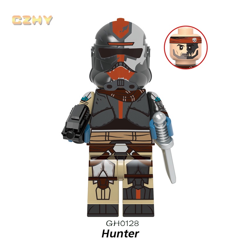 Mô Hình Đồ Chơi Nhân Vật Wilco Trooper Chỉ huy Wrecker Hunter Bly Fox Cody Captain Vaughn