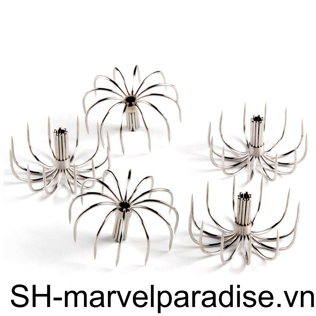 Giá Đỡ Móc Câu Cá Bằng Thép Không Gỉ 12 Ngăn Tiện Lợi