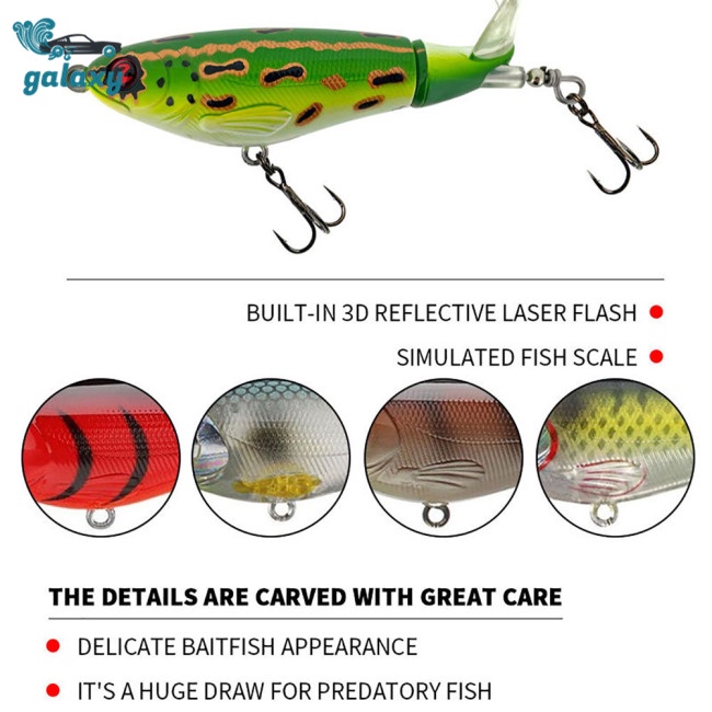 Galaxy Mồi Giả Nhử Cá 90mm / 14.2g Bằng Nhựa Gắn Kèm Móc Câu