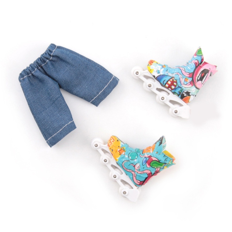 Ván Trượt Ngón Tay Mini Dễ Thương Dùng Làm Đạo Cụ Cho Bé