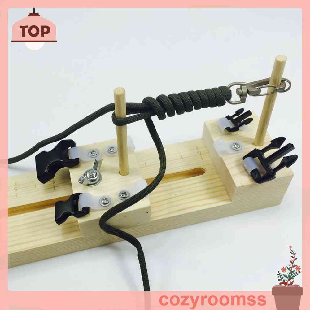 Dụng Cụ Đan Vòng Tay Bằng Gỗ Trơn