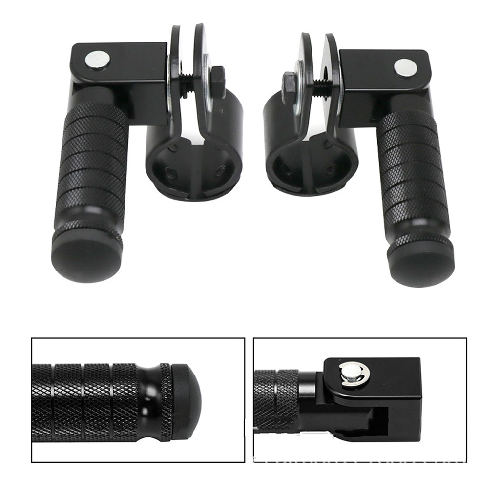 1 Cặp Gác Chân 8mm Bằng Nhôm CNC Cho Xe Máy
