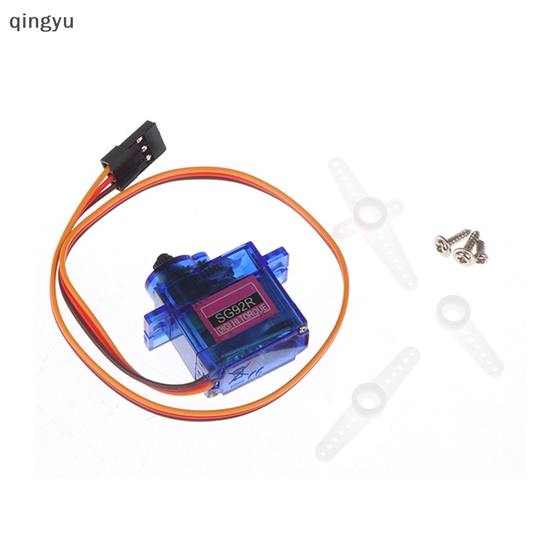 1 Bộ Phận Mini Micro 9g Servo SG92 2.5kg Cho Máy Bay Điều Khiển Từ Xa Kèm Phụ Kiện DIY
