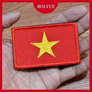 Tấm Patch dán hình cờ Việt Nam và các nước Nước mỹ