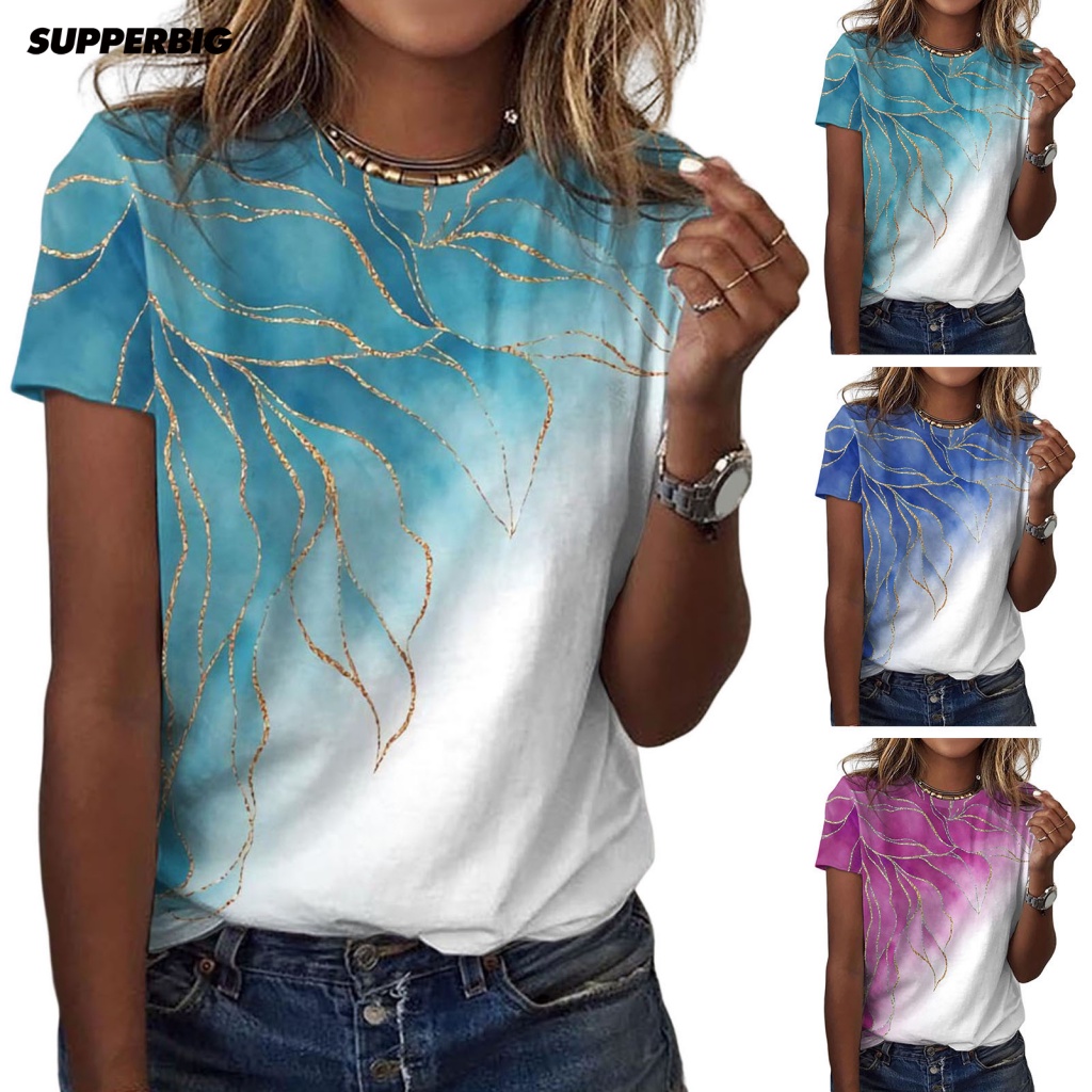 [supperbig] Áo Cổ Tròn Nữ