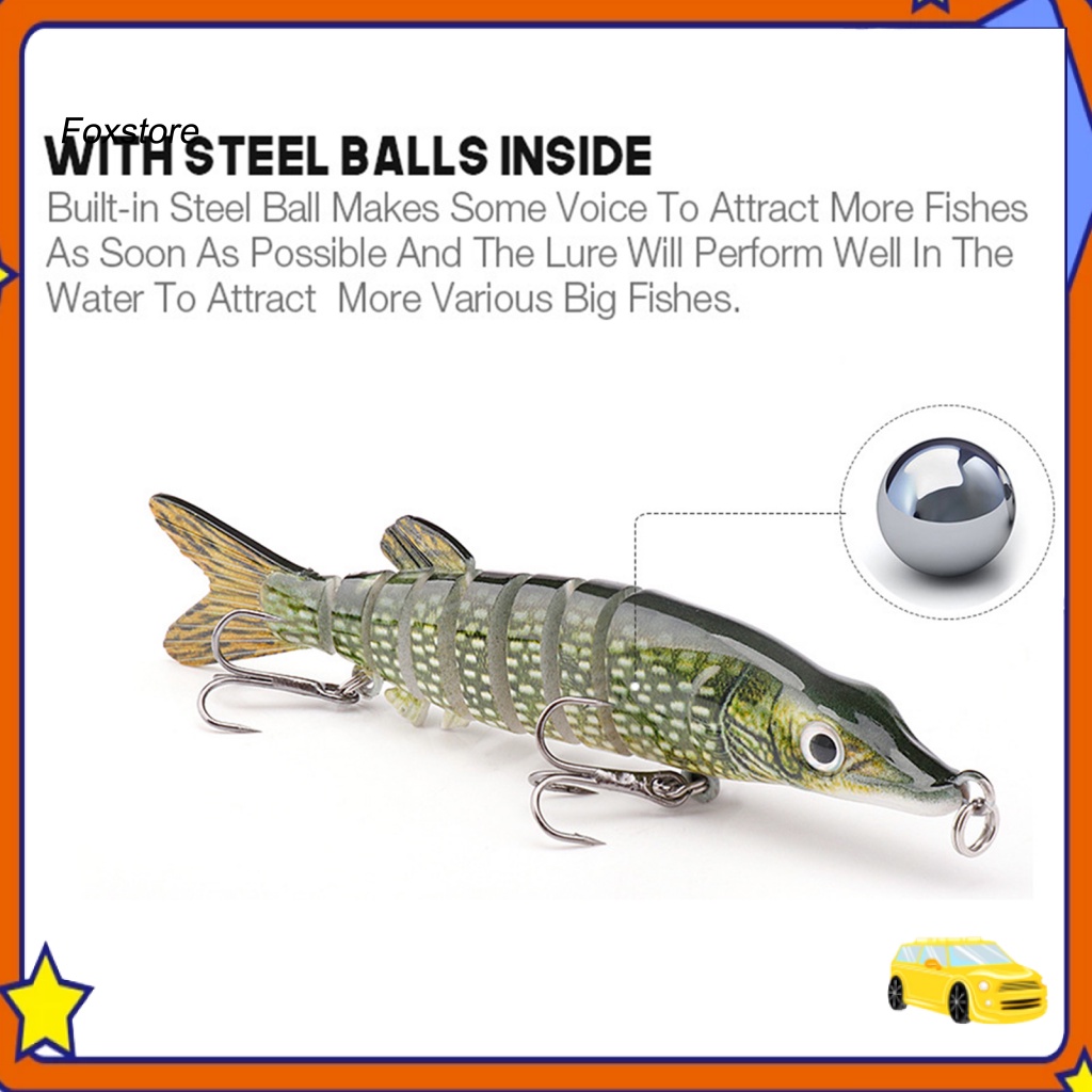 Mồi Câu Cá Giả Bằng ABS Thiết Kế Sinh Động