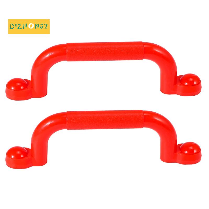 1 cặp Sân chơi trẻ em Nonslip Tay cầm Gắn Bộ phần cứng Khung leo Cầu thang Lan can Xích đu Phụ kiện đồ chơi thể thao ngoài trời