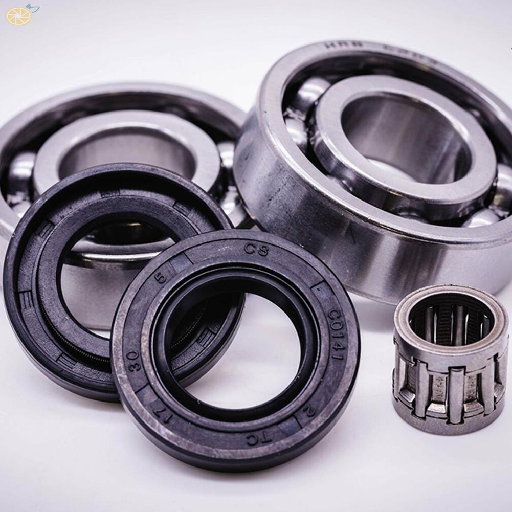 【VARSTR】Crank Pin Bearing For STIHL 029 039 Seal Fittings 2 Stroke Oil Seal Set