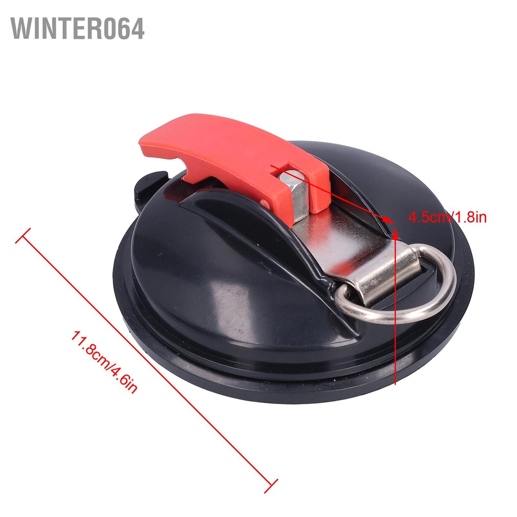 Winter064 Xe Hút Mỏ Neo Đa Năng Hạng Nặng Với 2 Móc Cho Hành Lý Lều Cố Định