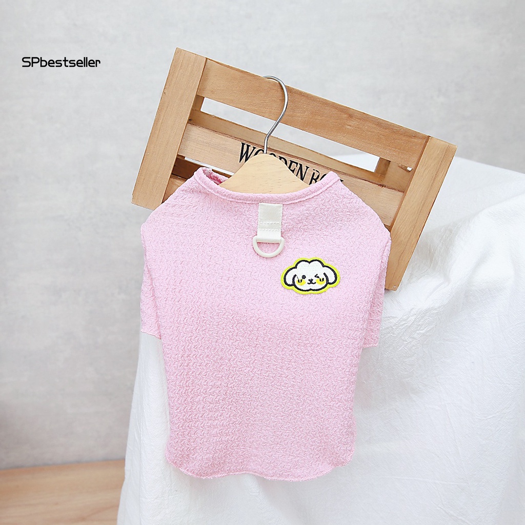 Spbestsellwr Áo Sát Nách Mềm Mại Thoải Mái Có Vòng Dắt Hai Ống Cho Cún Cưng Mặc Hàng Ngày