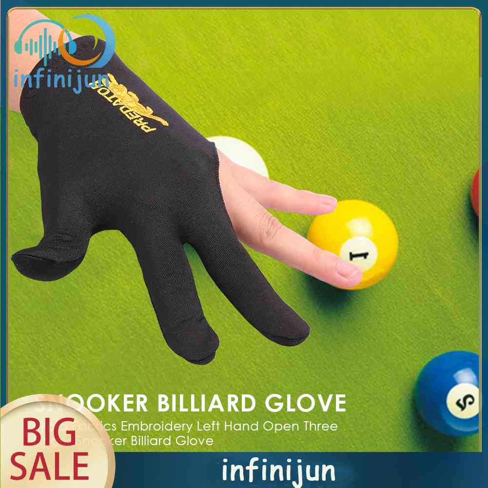 Găng Tay Trái, Hở Ngón, Ba Ngón, Vải Lycra