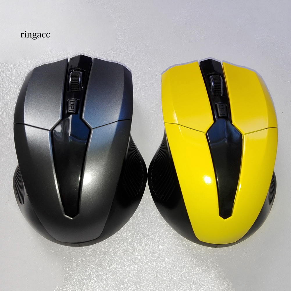 Chuột Quang Không Dây RGA 2.4GHz VớI ĐầU NhậN USB 2.0 Cho PC / Laptop