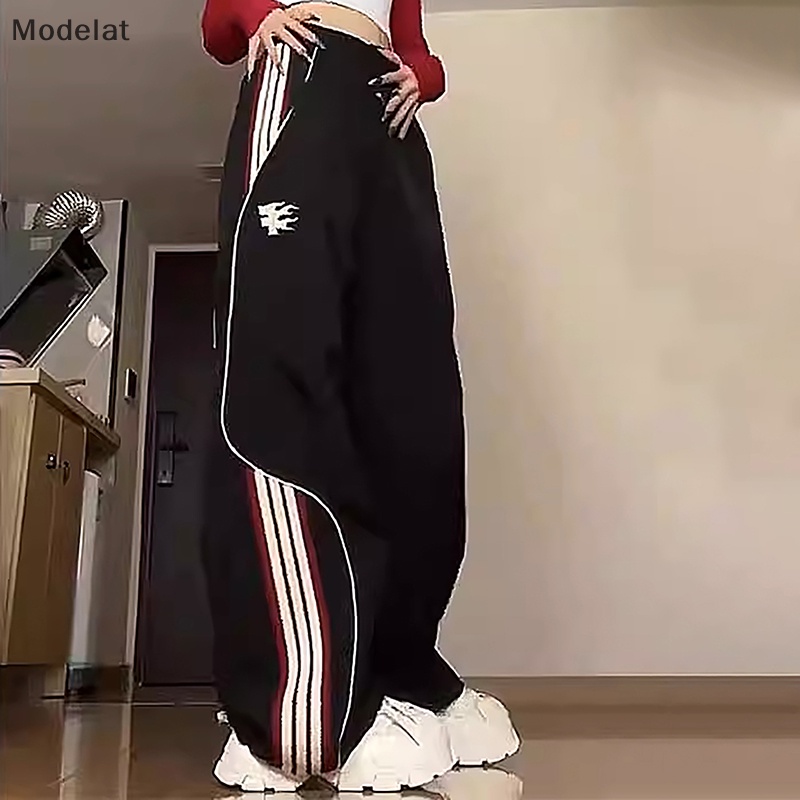 Quần Jogger MFC Dáng Rộng Ống Thẳng Phong Cách Thể Thao Đường Phố Hàn Quốc