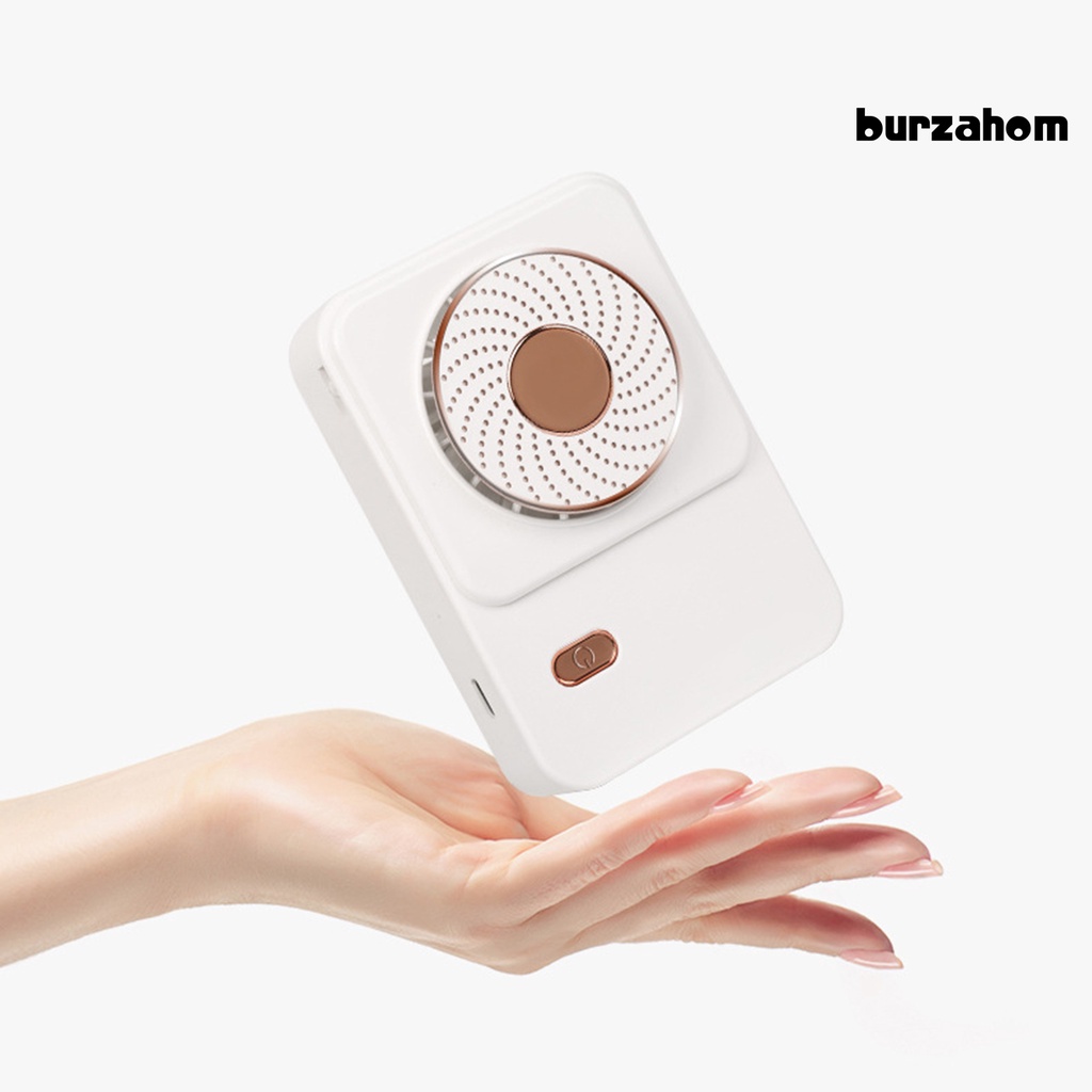 Quạt Mini 3 Tốc Độ Gió Sạc USB Có Dây Đeo Cổ Tiện Lợi Dành Cho Gia Đình