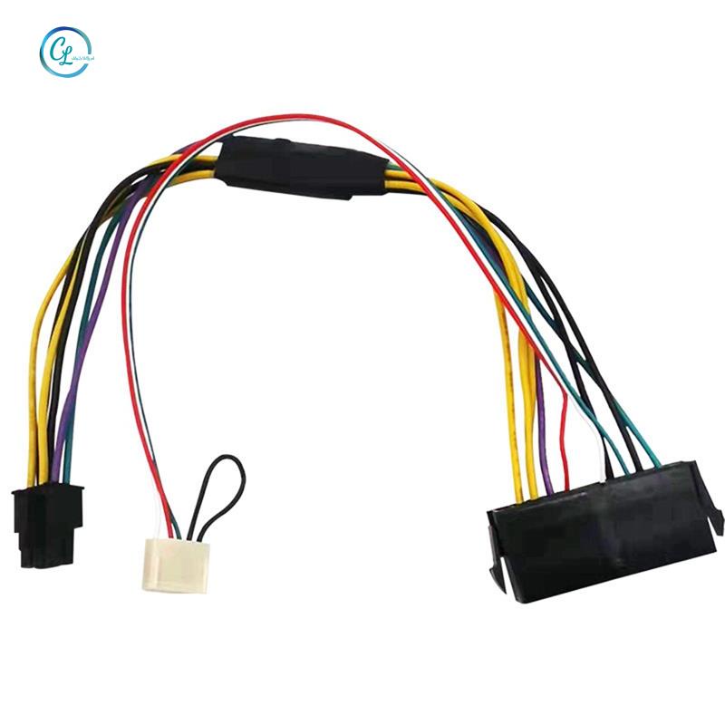 Cáp cấp nguồn ATX PSU 24P đến 6P Nam Đầu nối Mini 6P cho HP ProDesk 600 G1 600G1 800G1 Dây chuyển đổi bo mạch chủ