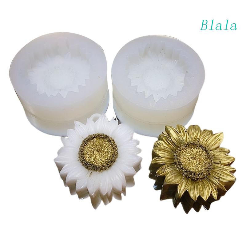 Khuôn Silicone Hình Hoa Hướng Dương Làm Xà Phòng Thủ Công DIY