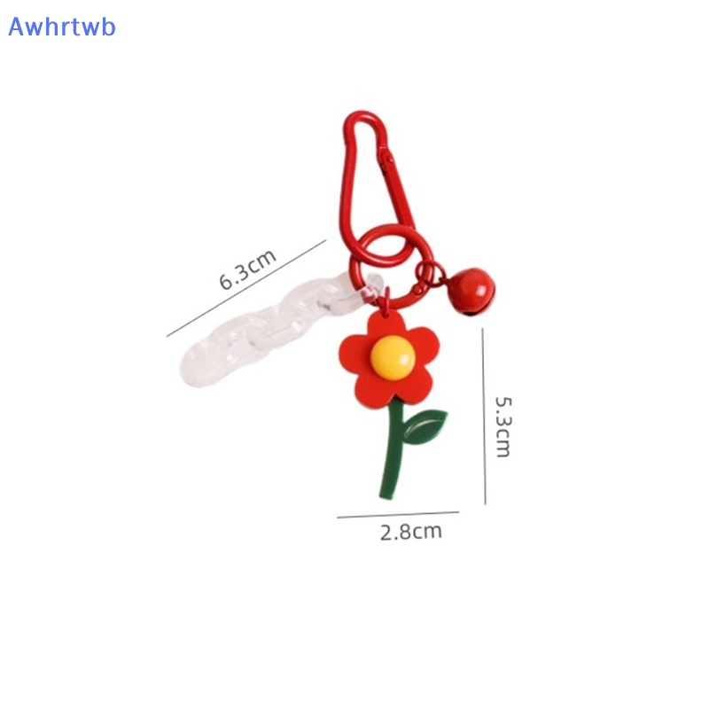 Vòng Đeo Tay / Móc Chìa Khóa Hình Hoa Hướng Dương Ngọt Ngào Dễ Thương Cho Nữ Mới