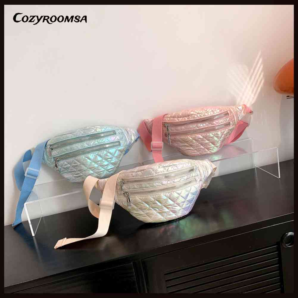 Túi Đeo Chéo Ngực Thêu Chỉ Đơn Giản Dành Cho Bạn Gái Đi Du Lịch