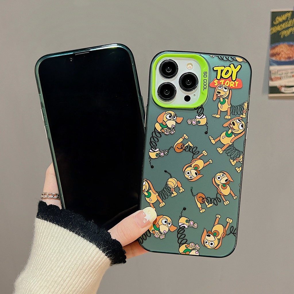 Ốp Điện Thoại TPU Mềm Trong Suốt Họa Tiết Toy Story Cho iPhone 11 13 12 14 Pro Max