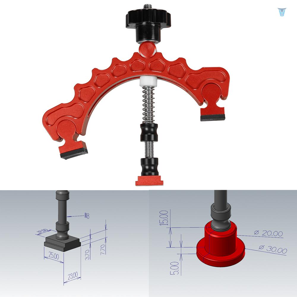 Giá Đỡ Thanh Trượt Bằng Hợp Kim Nhôm Nguyên Chất Có Thể Điều Chỉnh Hỗ Trợ Chế Biến Gỗ