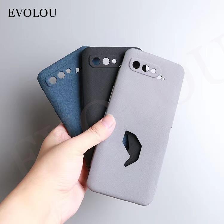 Ốp Điện Thoại Silicon Mềm Siêu Mỏng Bề Mặt Nhám Dành Cho Rog Phone 6 6D 5 5S 3 Strix ZS661KS Zenfone 8 7 ZS670KS