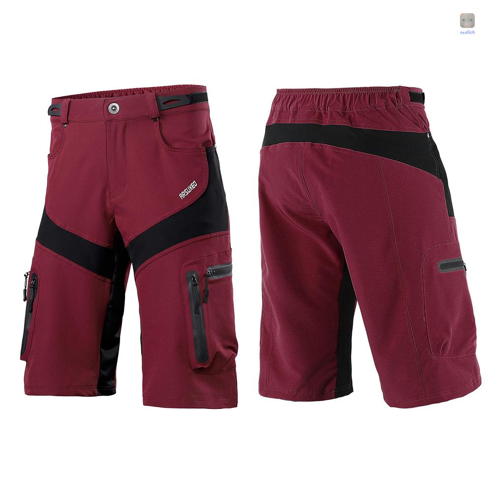 Quần ngắn đi xe đạp 6 Túi Thoáng Khí Nhanh Khô Cho Nam