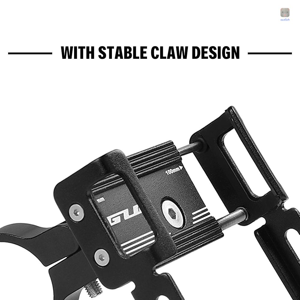 Giá Đỡ Điện Thoại Bằng Hợp Kim Nhôm Kèm Khóa Silicon Gắn Xe Đạp / Mô Tô