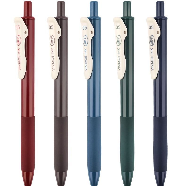 Set 5 Bút Mực D &amp; S DS-099 Ngòi 0.5mm Nhiều Màu Sắc