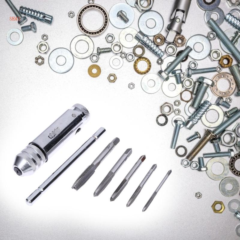 Giá Đỡ Cờ Lê Chữ T Điều Chỉnh Được + 5 Ốc Vít M3-M8 Bằng Hợp Kim Thép Chất Lượng Cao