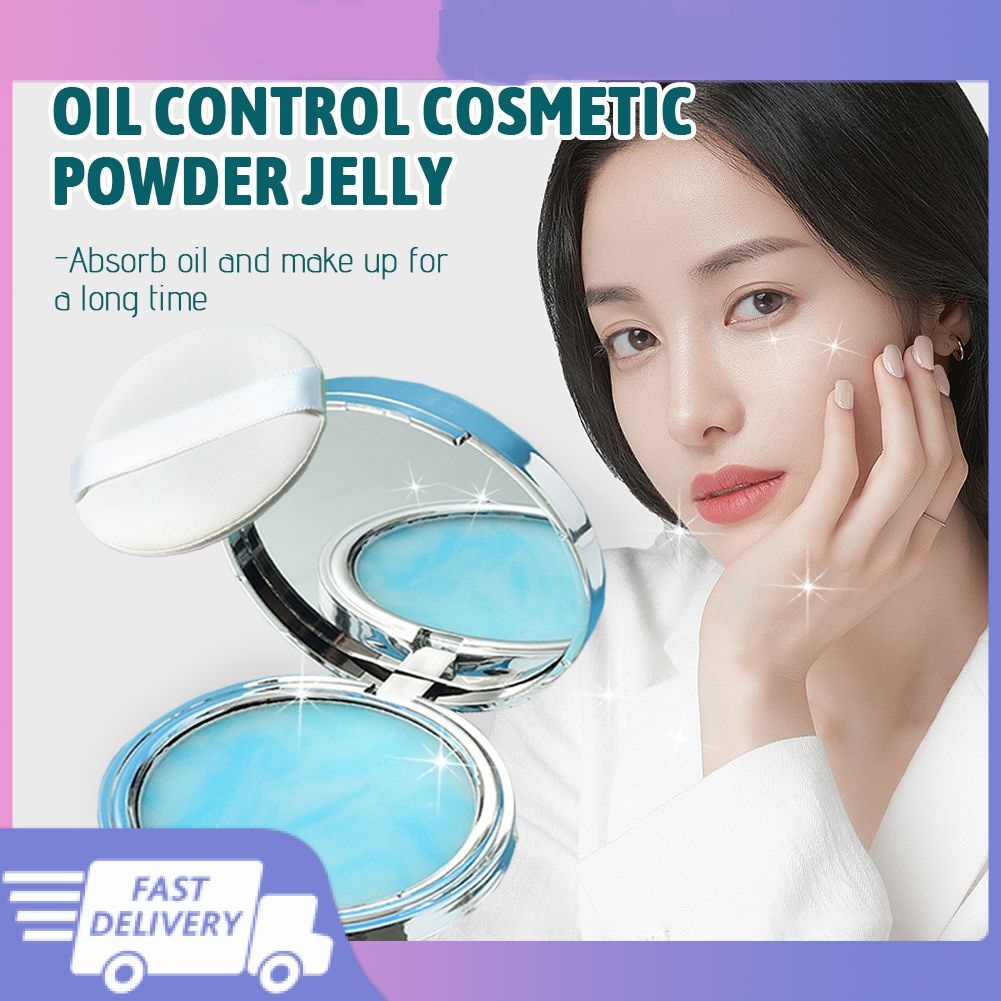 Candy Bella Oil Control Pressed Powder Jelly Kết cấu không bột Tinh tế Thiên nhiên Nude Trang điểm Lâu trôi