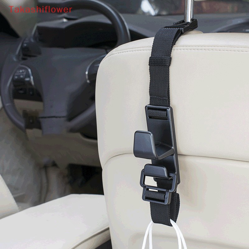 1 Móc Treo Đồ Gắn Lưng Ghế Xe Hơi Thông Dụng Có Thể Điều Chỉnh