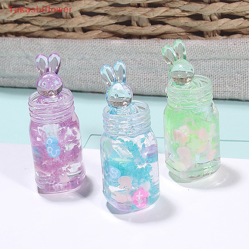 Đồ trang trí Thỏ Hoạt Hình Bằng Nhựa Phát Quang Tự Làm Trang Sức