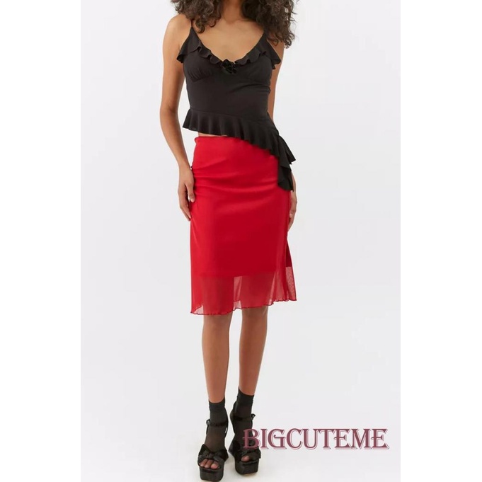 Áo Hai Dây Cổ Chữ V Màu Sắc Thời Trang Mùa Hè Cho Nữ