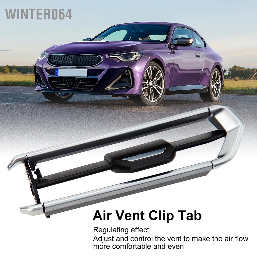 Winter064 Mặt Trước Điều Hòa Không Khí Ổ Cắm Tab Kẹp Bên Phải AC Thông Hơi Mái Chèo Phù Hợp Với Bộ 3 G20 G21 4 g22 G23 G26