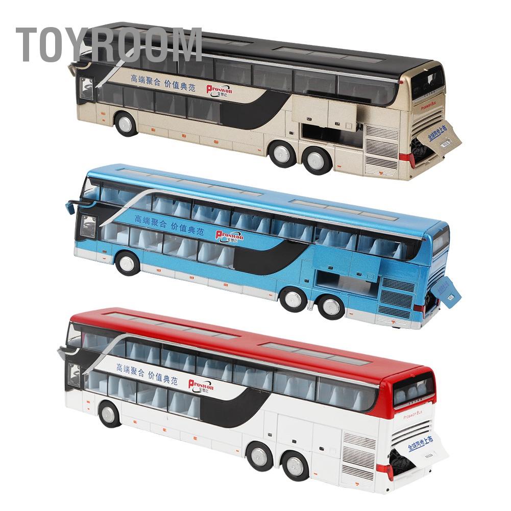 Có thể bán buôn Đồ Chơi Mô Hình Xe Buýt Doubledecker Bằng Hợp Kim 1:32 Có Nhạc Nhẹ Cho Trẻ Em Quà Tặng ToyRoom Hàng giao ngay