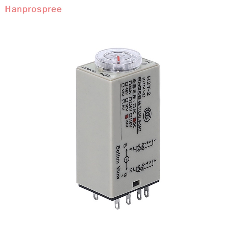 Rơ Le Hẹn Giờ Cao Cấp AC 220V H3Y-2 Micro 8-Pin DC12V DC24V