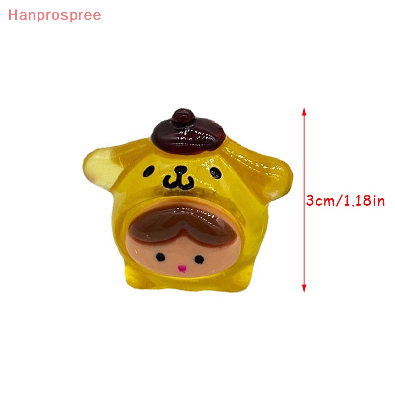 1 Đồ trang trí Búp Bê Mini Hình Sanrio Dạ Quang Trang Trí Tiểu Cảnh