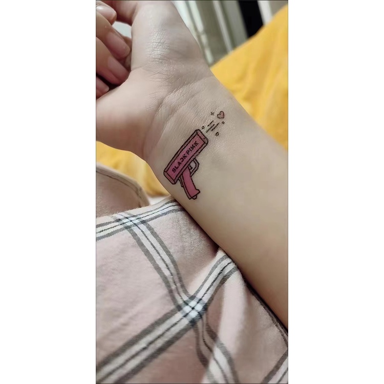 Hình Xăm Dán Chống Thấm Nước Phong Cách Blackpink Độc Đáo