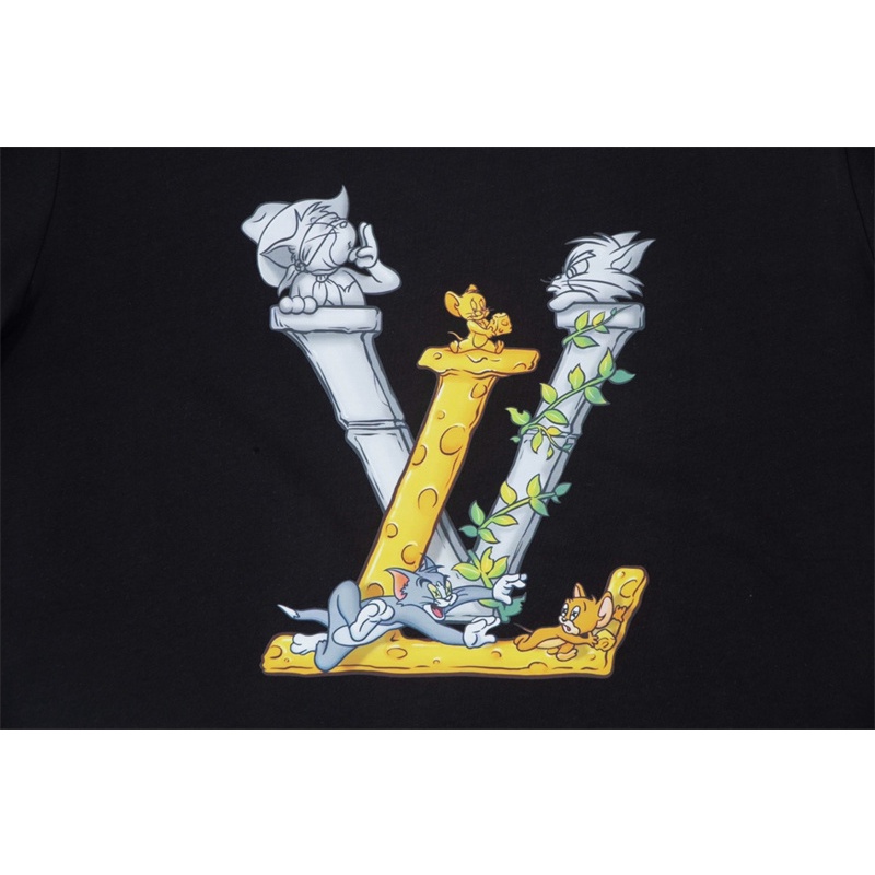 Áo Thun Unisex Tay Ngắn Phong Cách Thời Trang Xuân Hè L55V-