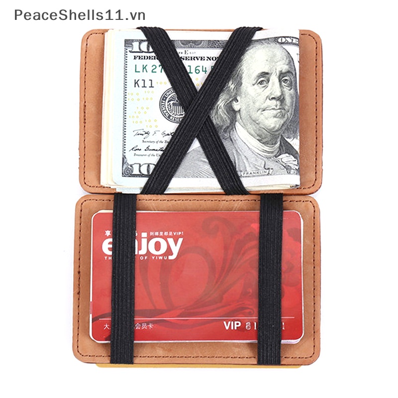 1 Ví Đựng Tiền / Thẻ Nhỏ Gọn Thời Trang Cho Nam
