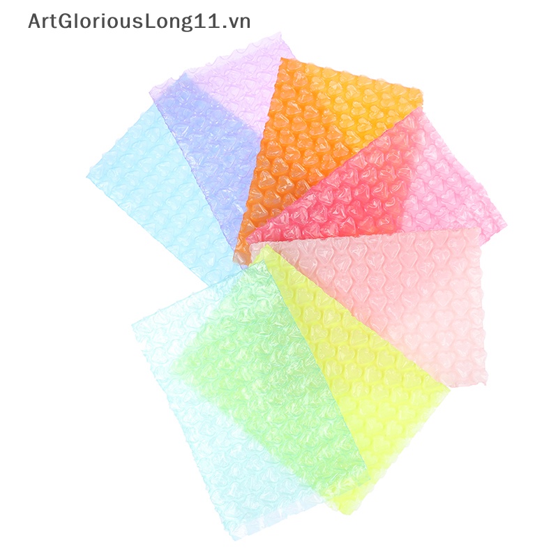 Set 10 Túi Bong Bóng Trái Tim 15 * 10cm