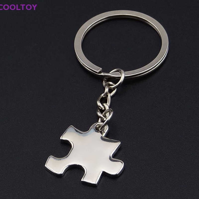 Cooltoy Jig Móc Chìa Khóa Kim Loại Hình Mảnh Ghép Ba Lô / Túi Xách Trang Trí Quà Tặng Bán Chạy