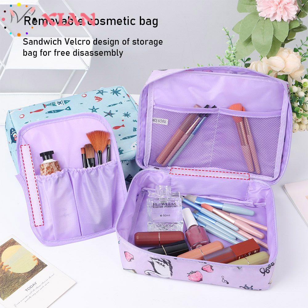 Túi Đựng Đồ Trang Điểm Sức Chứa Lớn Đa Năng Dành Cho Nữ Ốp