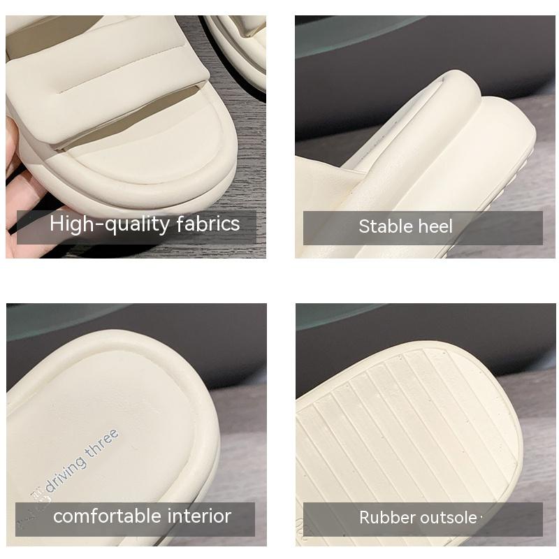 Giày Sandal Đế Dày Chống Trượt Phong Cách Thể Thao Thời Trang Mùa Hè Dành Cho Nữ