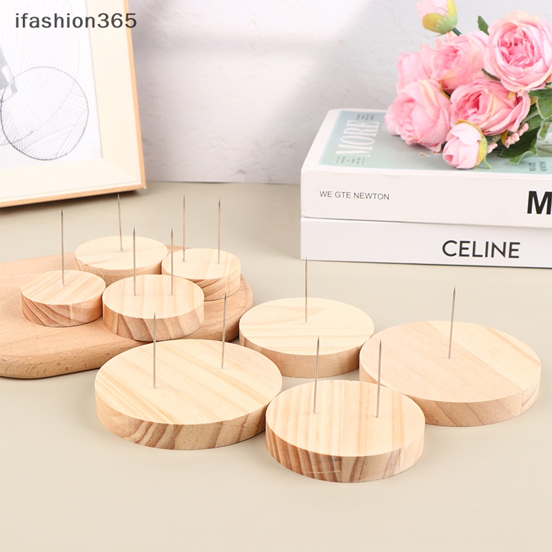 [ifashion365] Giá Đỡ Trưng Bày Dụng Cụ Đan Móc Bằng Nhựa Abs Nhỏ Gọn