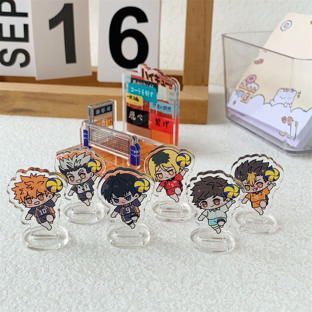 Haikyuu Giá Đỡ Mini Hình Trái Bóng Chuyền Độc Đáo