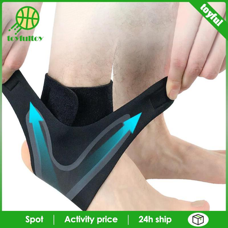 Đai Quấn Mắt Cá Chân Bằng Cao Su Tổng Hợp Co Giãn Hỗ Trợ Luyện Tập Thể Thao Bóng Rổ Leo Núi