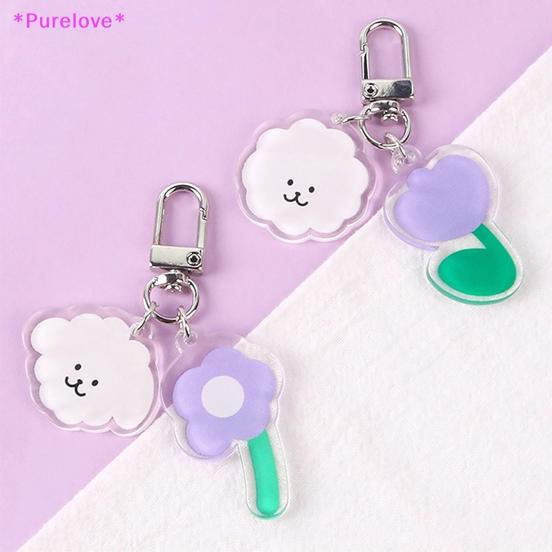 Móc Khóa Hình Hoa Tulip Xinh Xắn Mới