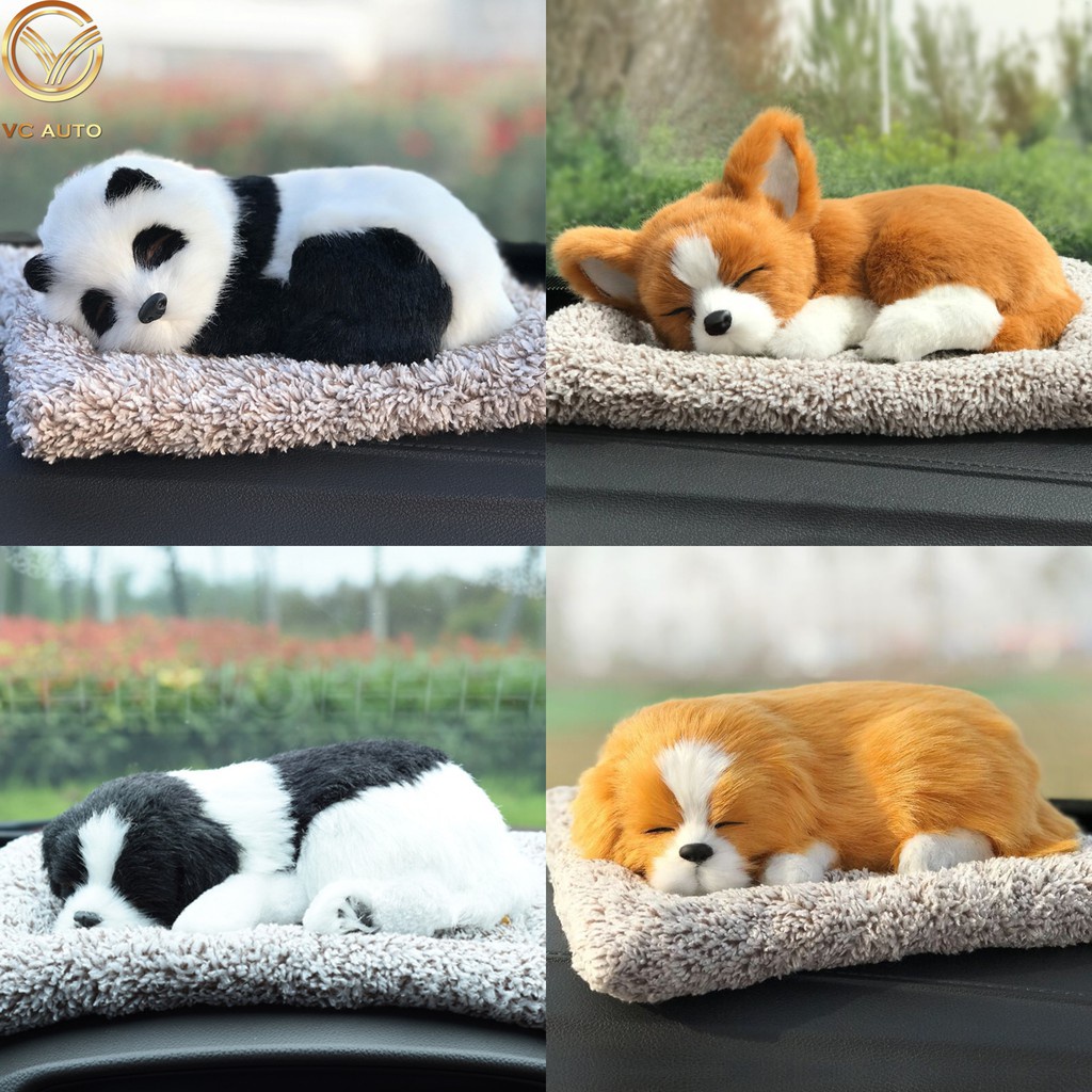 Thú bông lõi than hoạt tính khử mùi, lọc không khí trang trí taplo ô tô, xe hơi, bàn làm việc